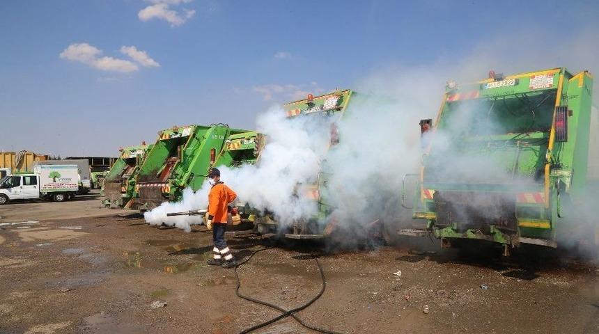 Şehitkamil&rsquo;de Mikrop Ve Haşerelere İla&ccedil;lı &Ouml;nlem