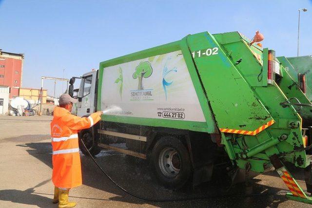 Şehitkamil’de Mikrop Ve Haşerelere İlaçlı Önlem