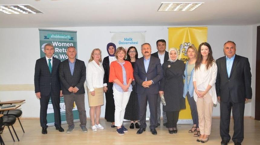 Komek&rsquo;ten Uluslararası Kadın İstihdamı &Ccedil;alıştayı