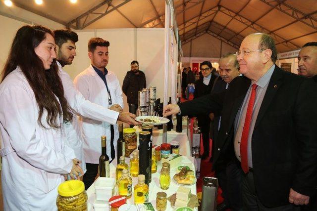 Başkan Özakcan, Aydın Tarım Gıda Ve Hayvancılık Fuarı’nı Ziyaret Etti