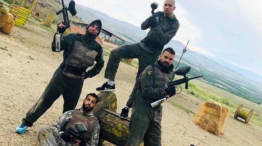 E.yeni Malatyasporlu Futbolcular Paintball İle Stres Attı