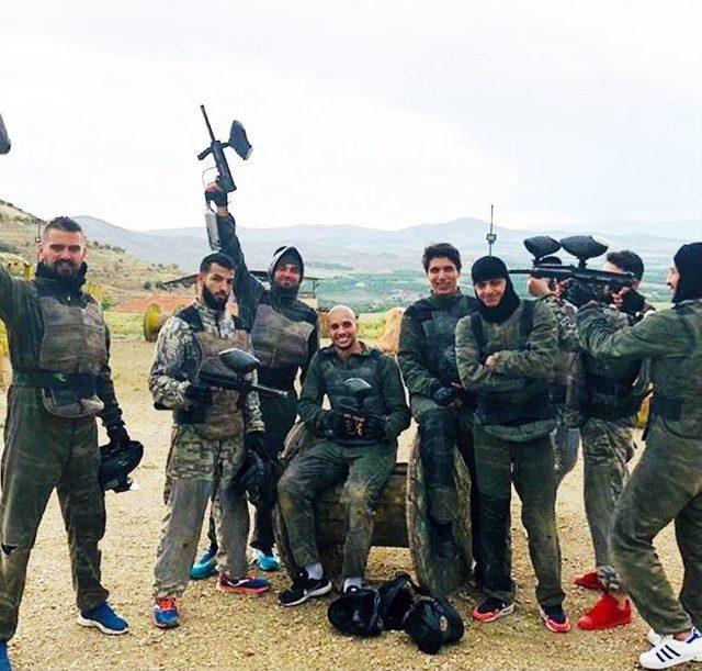 E.yeni Malatyasporlu Futbolcular Paintball İle Stres Attı