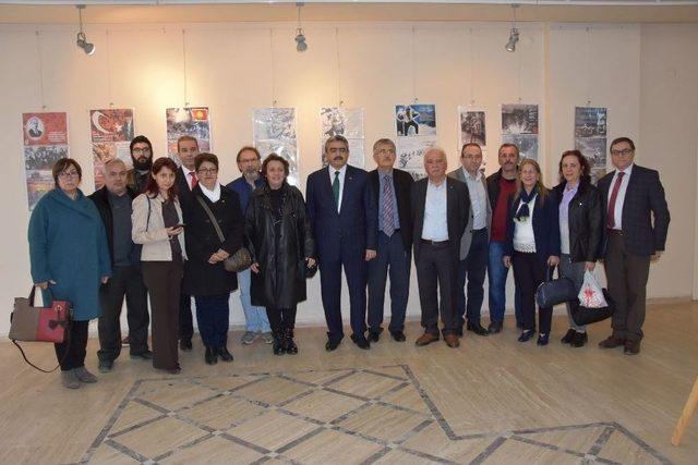 Milli M&uuml;cadele Sergisi Nazilli&rsquo;de A&ccedil;ıldı 1