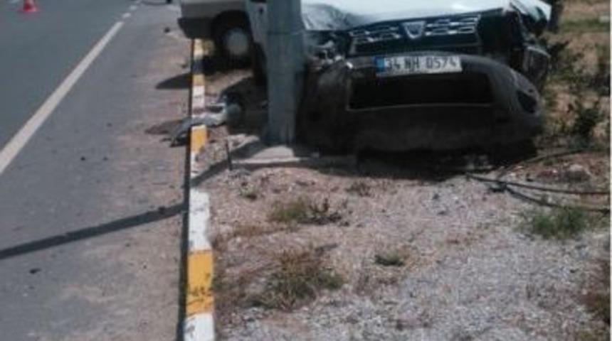 Afyonkarahisar&rsquo;da Trafik Kazası, 4 Yaralı