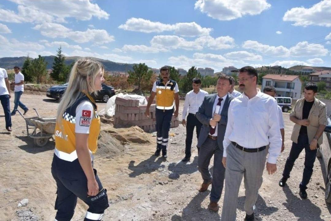 Vali Haktanka&ccedil;maz, Sağlık Yatırımlarını Yerinde İnceledi