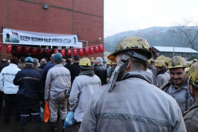 Madenciler, Mehmetçikler İçin Kur’an Okutup Kurban Kesti