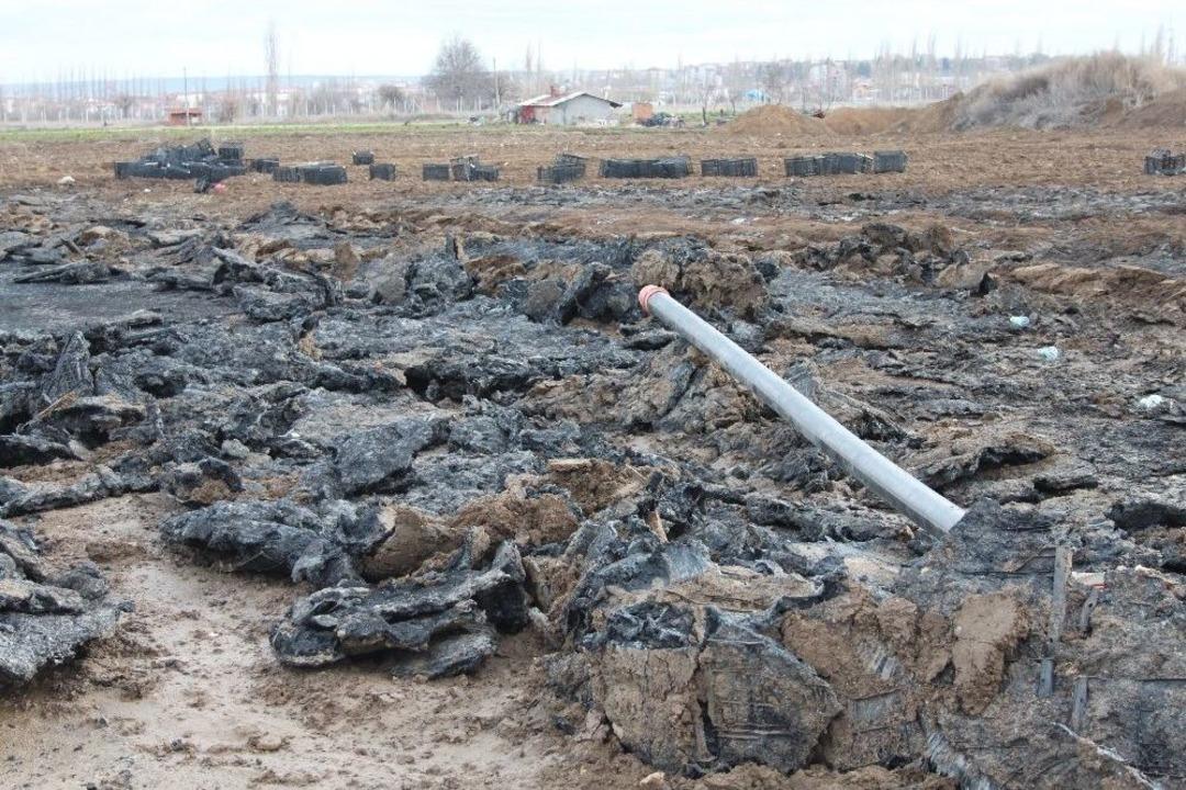 Depo Yangını 150 Bin Liralık Zarara Yol A&ccedil;tı