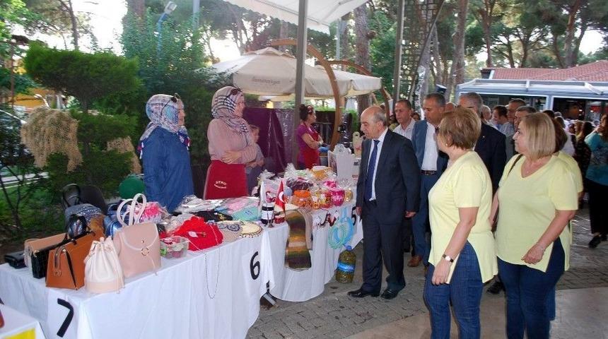 &Uuml;retici Kadın Pazarının Geliri Eğitime Aktarılacak