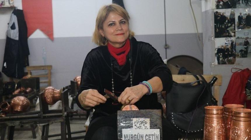 Ev Hanımlığından Bakır Ustalığına