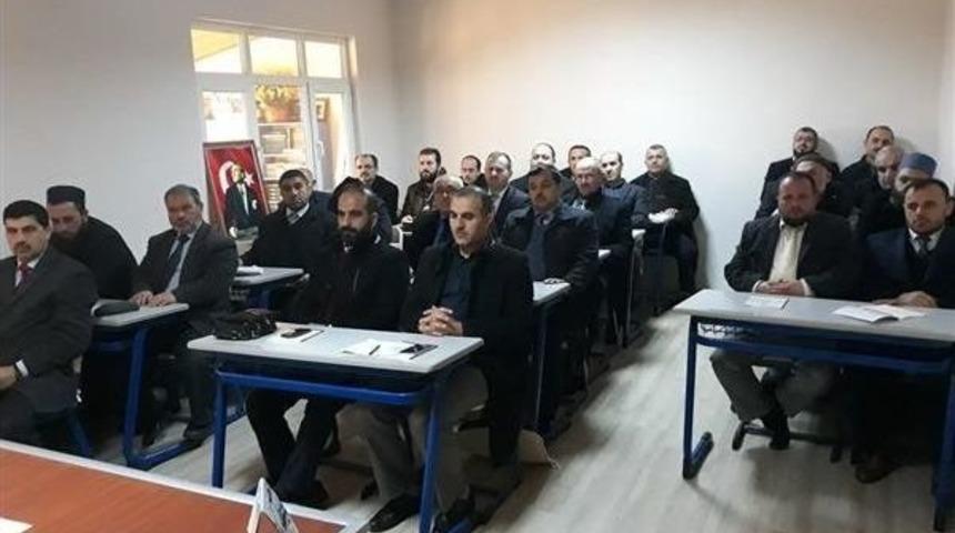 M&uuml;ft&uuml; İpek, Ergene&rsquo;deki Din G&ouml;revlileriyle Bir Araya Geldi