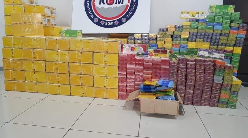 Mersin&rsquo;de 700 Kilo Ka&ccedil;ak Nargile T&uuml;t&uuml;n&uuml; Ele Ge&ccedil;irildi