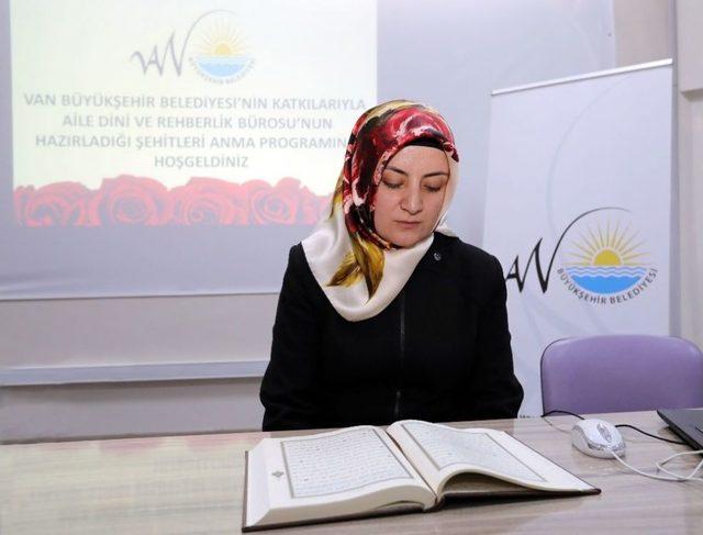 Vanlı Kadınlar Afrin Şehitleri İ&ccedil;in Mevlid Okuttu 1