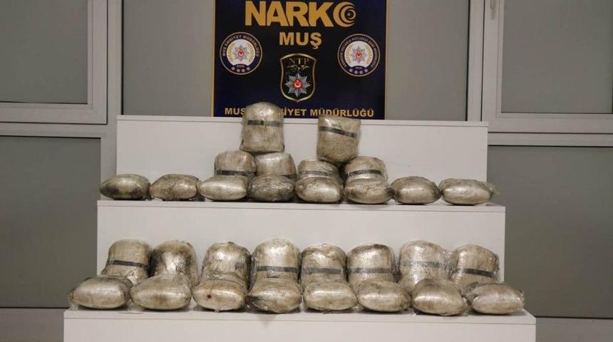 Muş&rsquo;ta Uyuşturucu Operasyonu