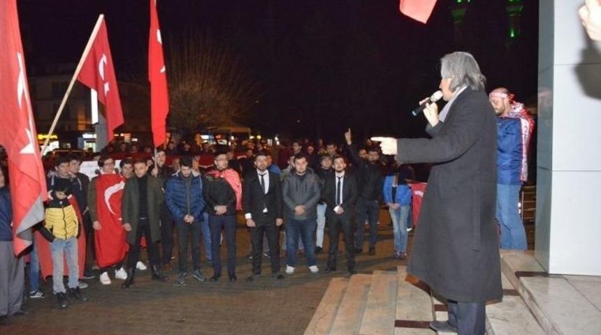 Gediz&rsquo;de Mehmet&ccedil;iğe Destek Y&uuml;r&uuml;y&uuml;ş&uuml;
