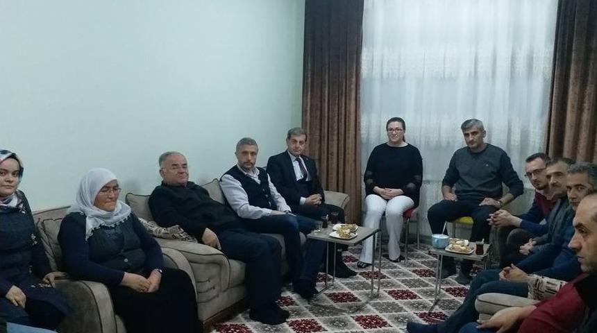 Başkan Bi&ccedil;er&rsquo;den Afrin Gazisinin Ailesine Ziyaret