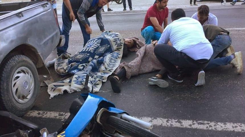 Antalya’da Trafik Kazası: 2 Yaralı