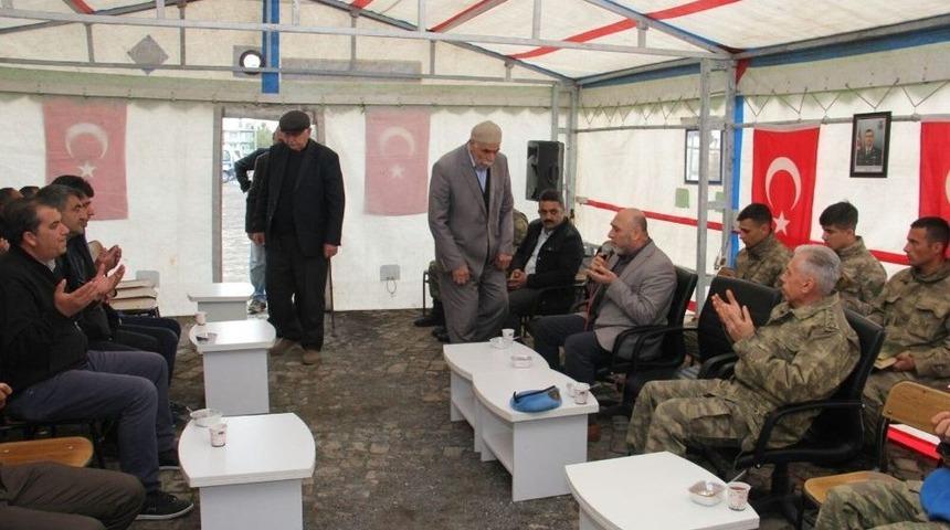 Kars&rsquo;ta Şehit Astsubay İ&ccedil;in Taziye &Ccedil;adırı Kuruldu