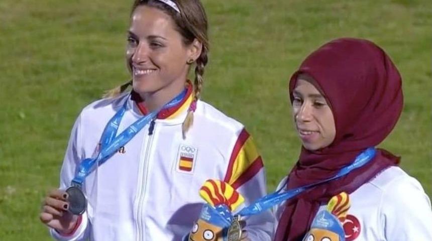 Milli Atlet Zübeyde Süpürgeci Akdeniz Oyunları’nda Altın Madalya Kazandı