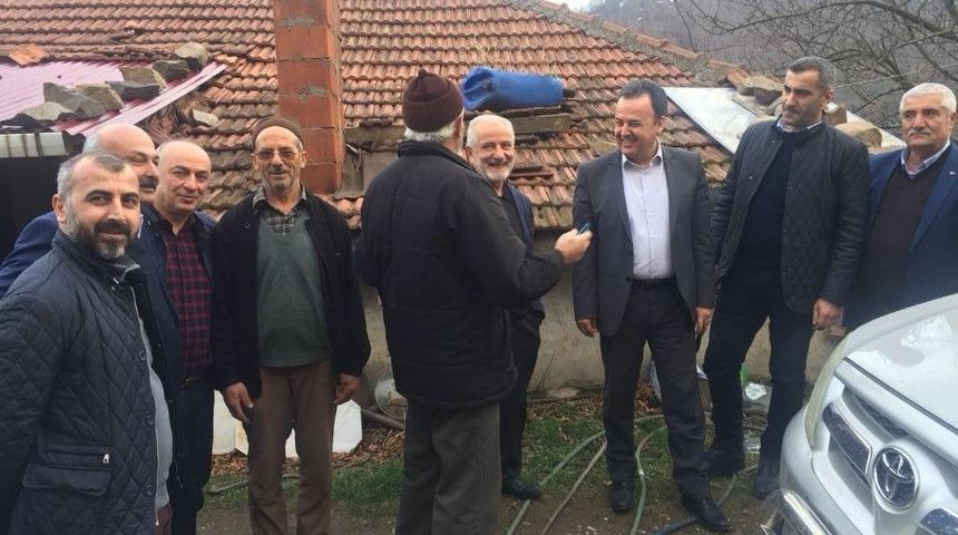 Erbaa Kaymakamı Karaca K&ouml;yleri Ziyaret Ediyor