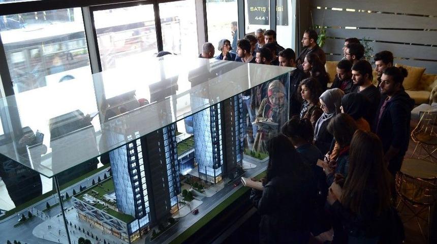 &Ouml;d&uuml;ll&uuml; Proje Capital Ticaret Merkezi Geleceğin Mimarlarına Ders Konusu Oldu