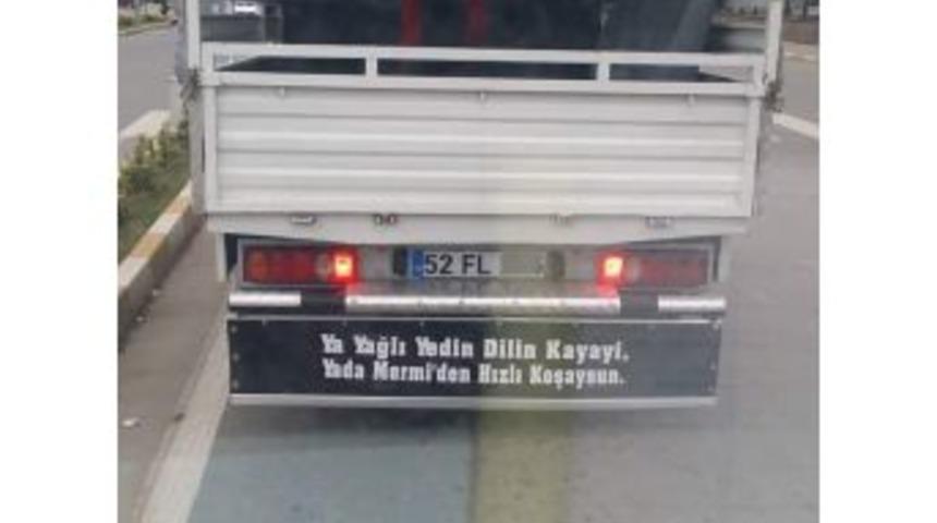 Karadenizlinin Kamyon Yazısı