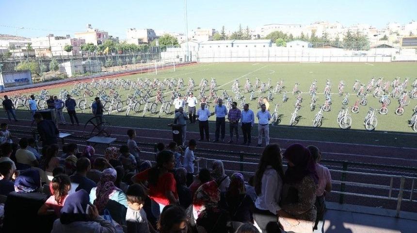 &Ccedil;ocukların Bisiklet Hayali Ger&ccedil;ekleşiyor