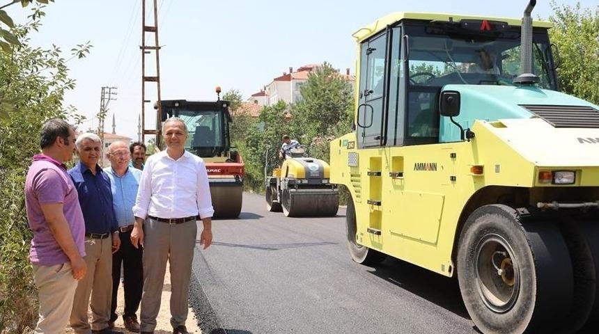 Suluova Belediyesi 4 Yılda 303 Bin Metrekare Yolu Asfaltladı
