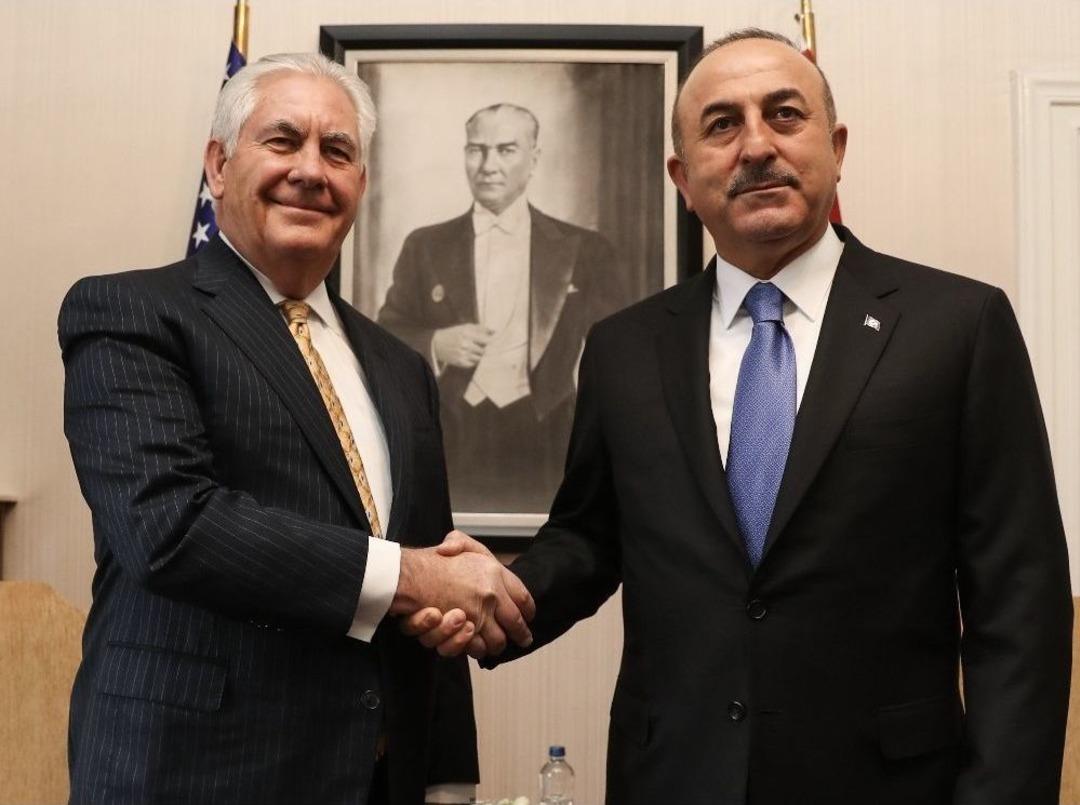 &Ccedil;avuşoğlu-tillerson G&ouml;r&uuml;şmesi Sona Erdi