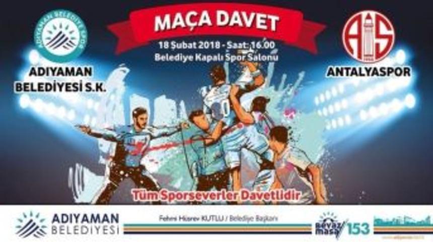 Adıyaman Belediyespor Antalyaspor&rsquo;u Ağırlayacak