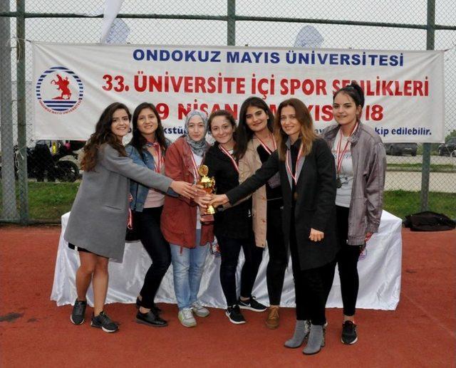 33. Üniversite İçi Spor Şenlikleri Ödül Töreni