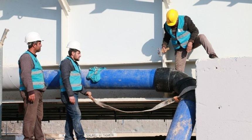 Şanlıurfa&rsquo;da Yeni Yerleşim Alanlarının İ&ccedil;me Suyu İhtiyacı Karşılanıyor