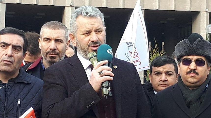 Ankara Adliyesi &Ouml;n&uuml;nde 28 Şubat Protestosu