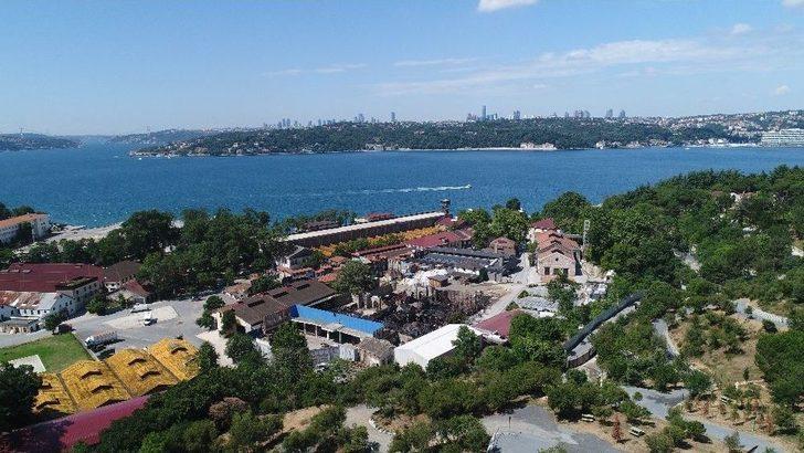 Küle Dönen Diriliş Ertuğrul’un Seti, Havadan Görüntülendi G3