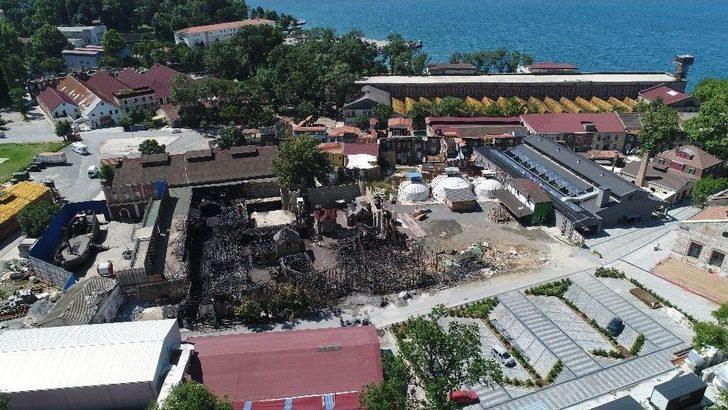 Küle Dönen Diriliş Ertuğrul’un Seti, Havadan Görüntülendi G4