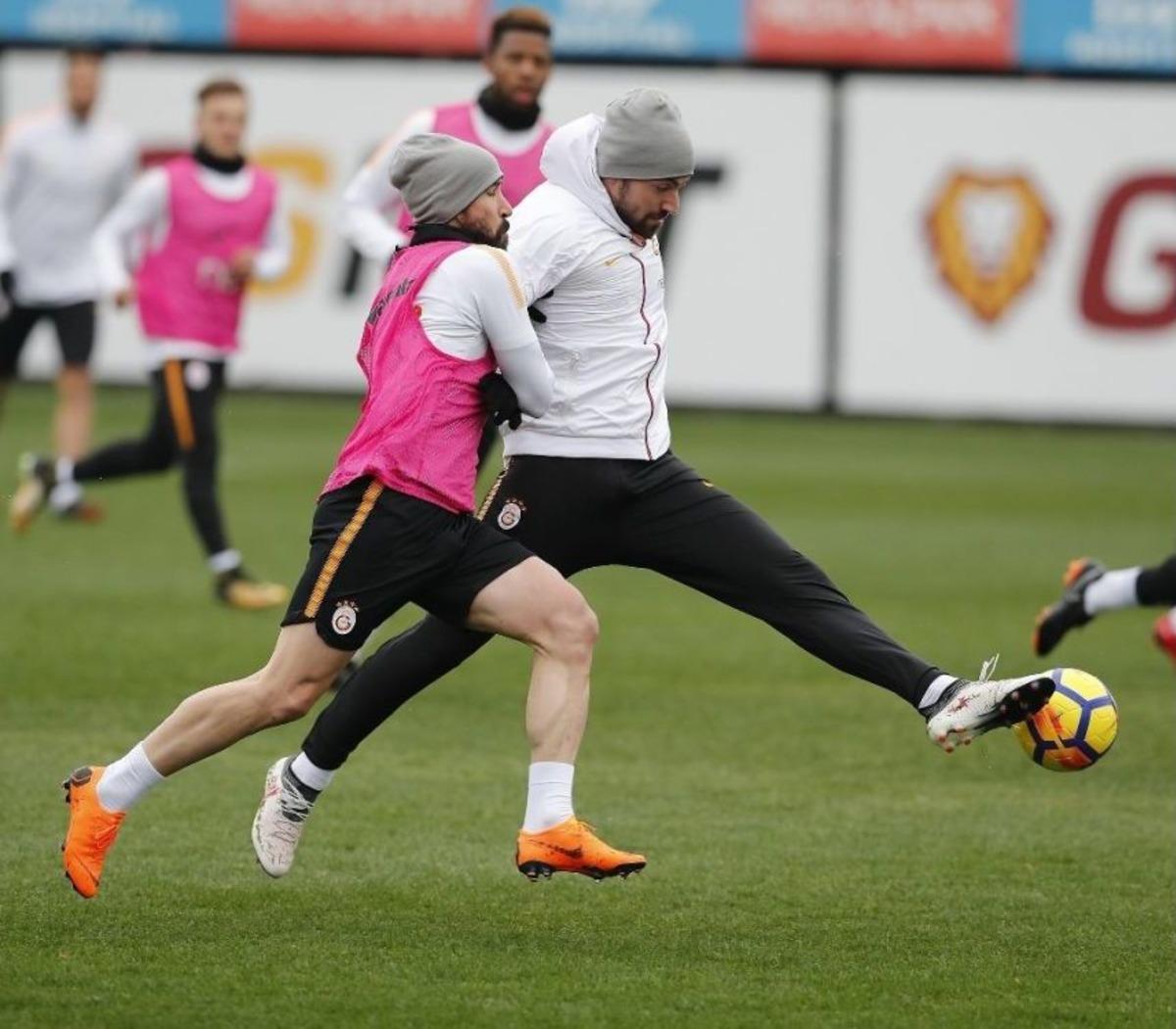 Galatasaray, Kasımpaşa Ma&ccedil;ı Hazırlıklarını S&uuml;rd&uuml;rd&uuml;