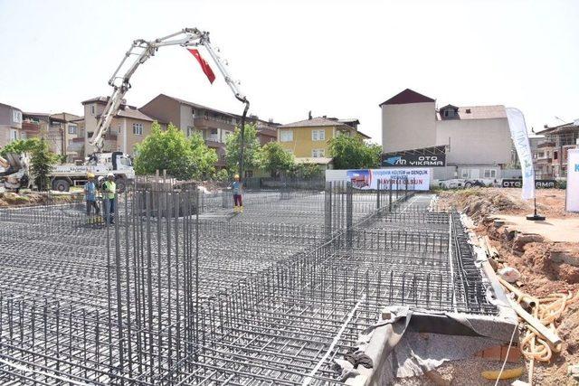 Yenişehir Kültür Ve Gençlik Merkezi’nin Temeli Atıldı