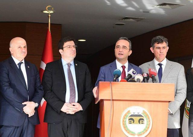 Chp’den Türkiye Barolar Birliğine Ziyaret