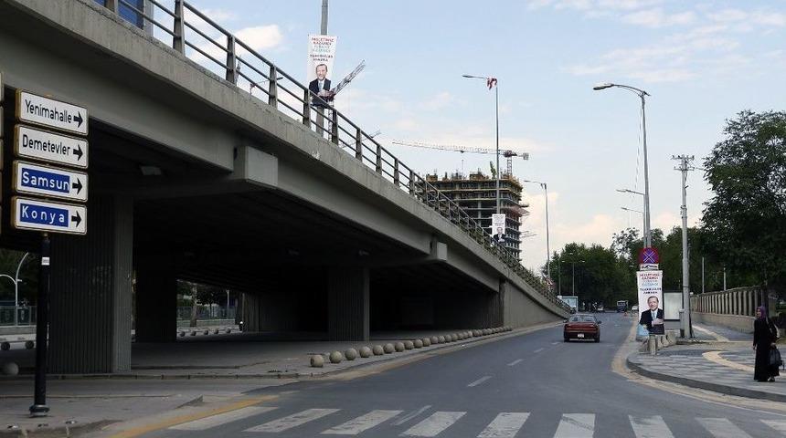 Ankara’da Metro İnşaatı İçin 20 Gün Boyunca Bazı Yollar Kapanacak