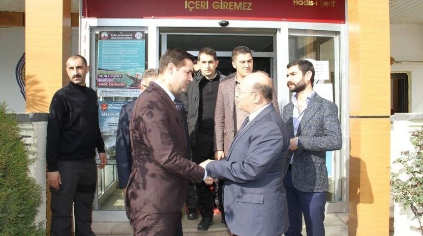 Ak Parti İl Başkanı Budak&rsquo;tan Başkan G&uuml;len&ccedil;&rsquo;e Ziyaret