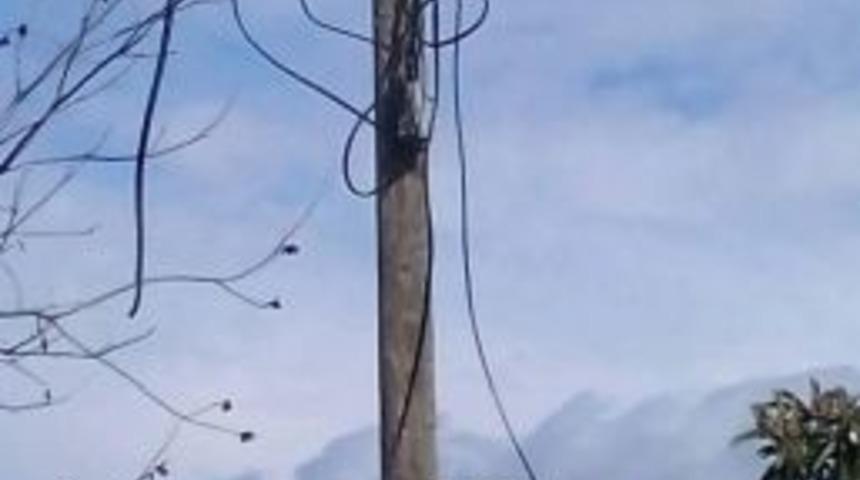 Gediz’de Kablo Hırsızlığı