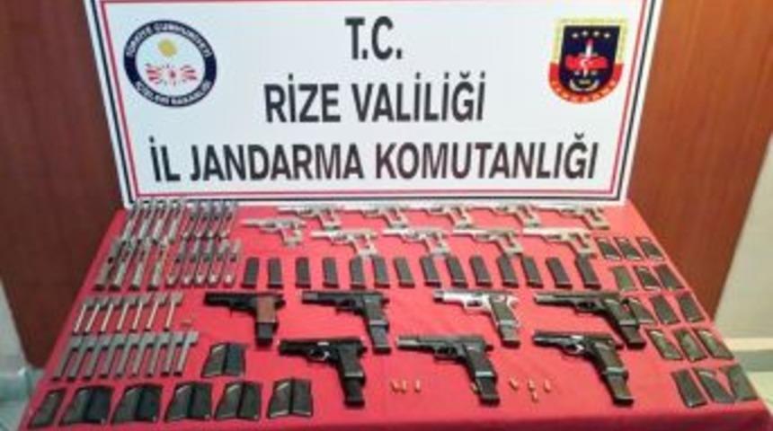 Rize&rsquo;de Silah At&ouml;lyesine Operasyon