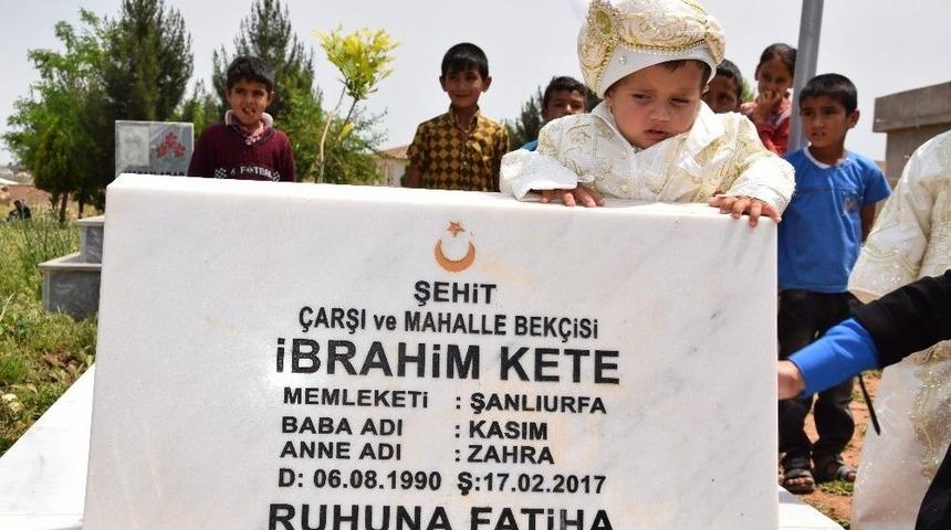 Emniyet M&uuml;d&uuml;r&uuml;, Bombalı Saldırıda Şehit Olan Bek&ccedil;inin Oğluna Kirve Oldu