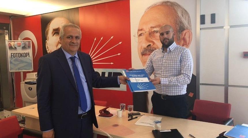 Mahmut Nedim Evli Chp&rsquo;ye Adaylık Başvurusunda Bulundu