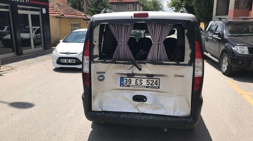 Edirne&rsquo;de Trafik Kazası: 1 Yaralı