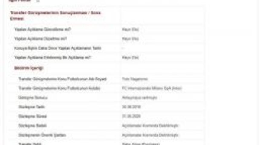 Galatasaray Nagatomo&rsquo;yu Kap&rsquo;a Bildirdi