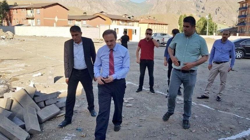 Başkan Epcim Kent Park Yaşam Alanını Denetledi