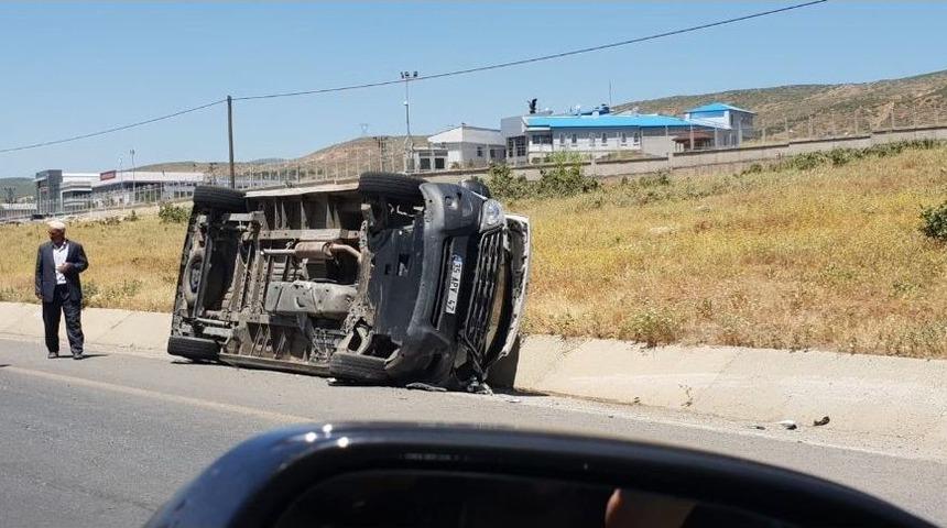 Bing&ouml;l&rsquo;de Trafik Kaza: 1 Yaralı