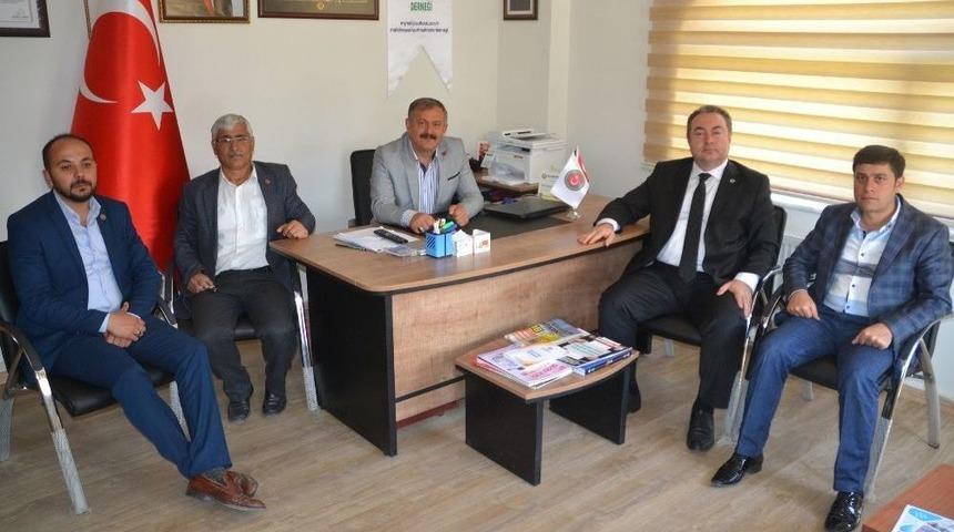 Mhp Aday Adayı Samanlıoğlu Gezilerine Devam Ediyor