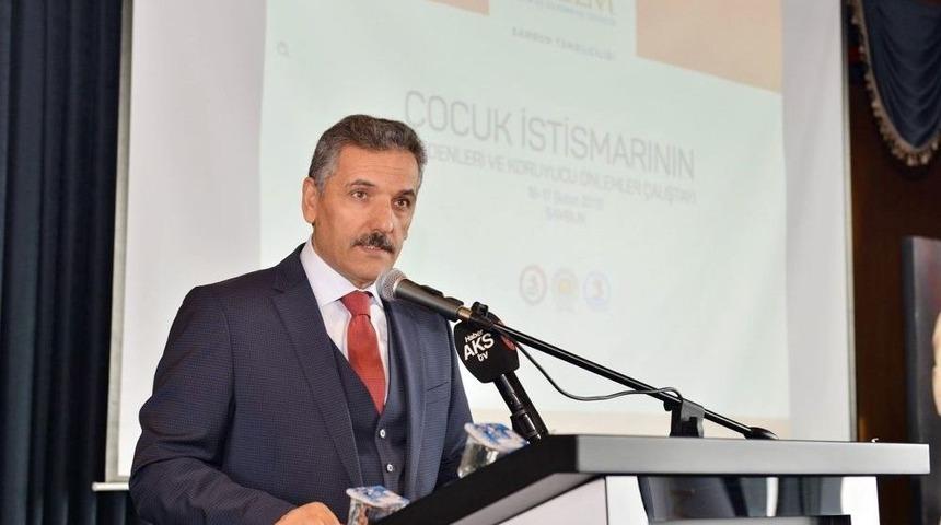 Vali Kaymak: &ldquo;d&uuml;nyada Yılda 1,6 Milyondan Fazla &Ccedil;ocuk İstismara Uğruyor&rdquo;
