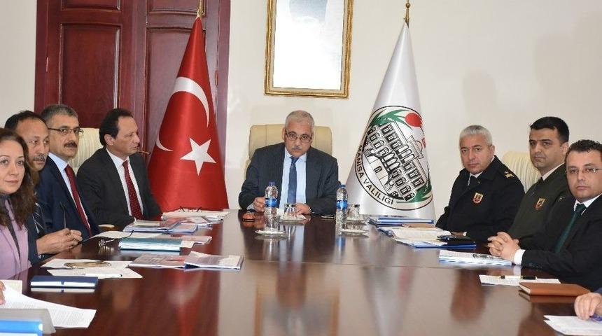 Manisa İl Trafik G&uuml;venliği Toplantısı Yapıldı